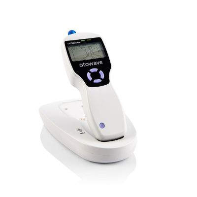 Otowave 102-C handheld screening tympanometer with docking station