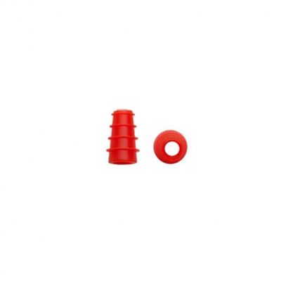 Sanibel 8012964 ADI Ear Tips, Flanged 3-5 mm Red, 100/bag