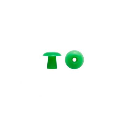Sanibel 8012994 ADI Ear Tips, Umbrella 13 mm Green, Bag of 100