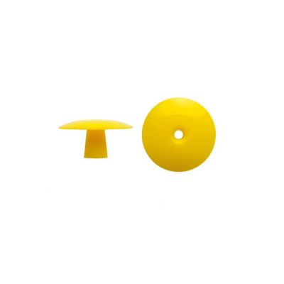 Sanibel 8013000 ADI Ear Tips, Umbrella 22 mm Yellow, Bag of 100