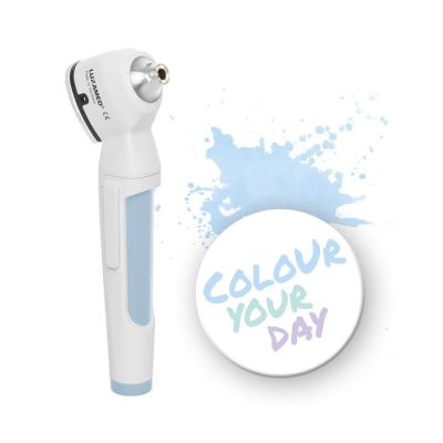 LuxaScope Auris LED Otoscope Colour Your Day, 2.5V, Ice-Blue
