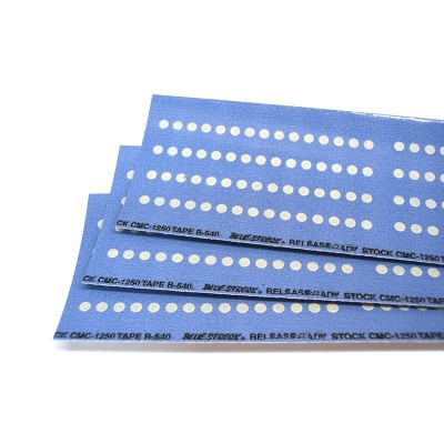 beige tan masking tape dots for receiver tape