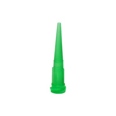 Tapered Dispensing Tip, 1.25" Green 18 gauge