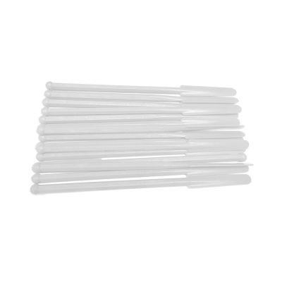 Disposable white plastic mixing spatulas. Pack of 100