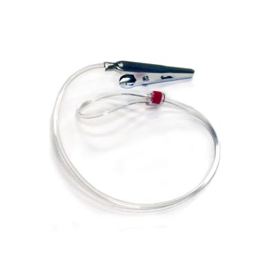 Hearing Aid BTE Monaural Right Red Retention Clip
