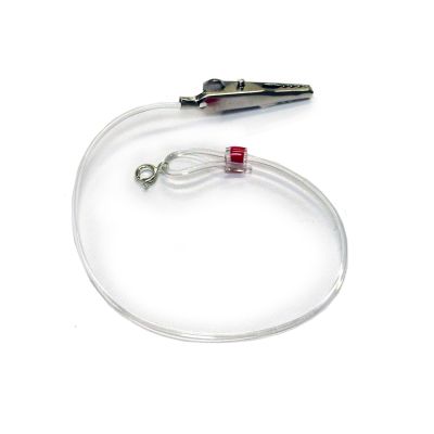 Hearing Aid ITE Monaural Right Red Retention Clip