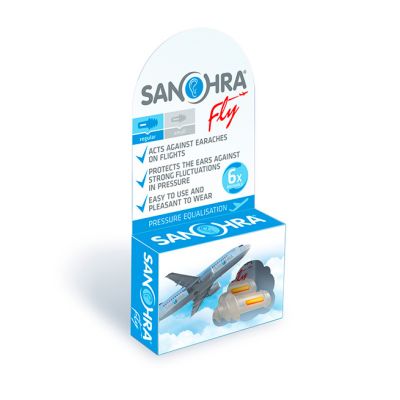Sanohra Fly Earplugs, Small, 1 Pair