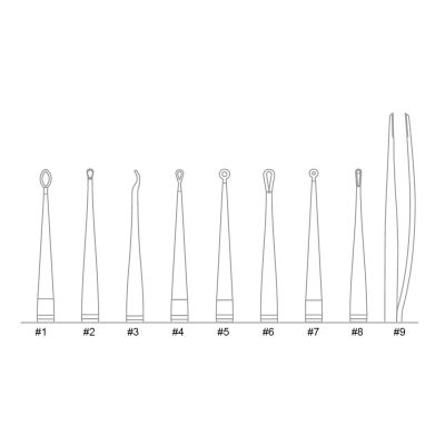 LightBeam Variety Pack showing all 9 different tools