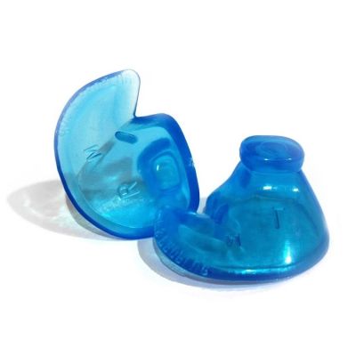 Doc's Proplugs No Vent Med-Small, Blue, 1 Pair