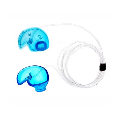 Doc's Proplugs No Vent with Leash, Med-Small, 1 Pair, Blue