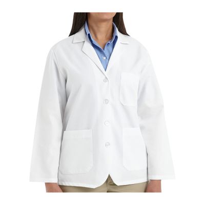 KP11 Women's Hip Length Lab Coat, Small