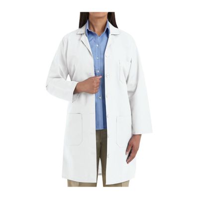 KP13 Women's Knee Length Lab Coat, Small