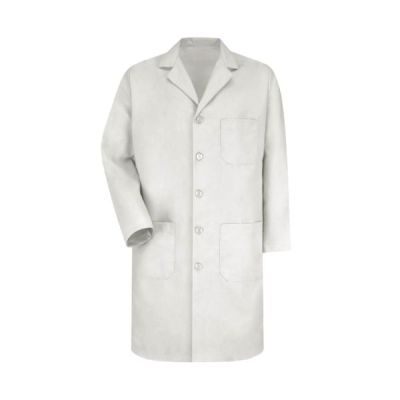 Knee length lab coat