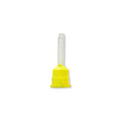 Short Mixing Tips for DS-50 Cartridges, Small Yellow, 4.2 mm