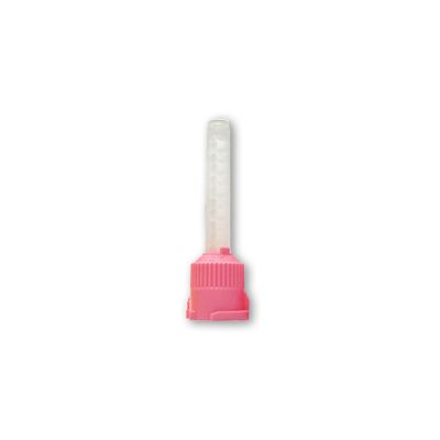 Short Mixing Tips for DS-50 Cartridges, Medium Pink, 5.4 mm
