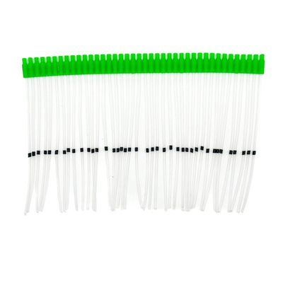 Audiologist's Choice Type A Probe Tubes with Marker Ring, Green Handle, Pack of 40