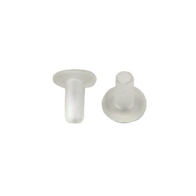 Path Medical Eartips, Straight Tip 3.7 mm Transparent