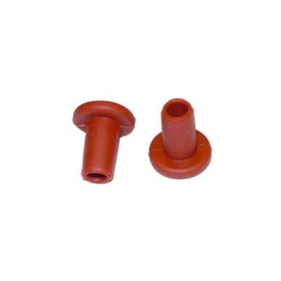 Path Medical Eartips, Straight Tip 4.0 mm Red