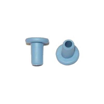 Path Medical Eartips, Straight Tip 4.5 mm Blue