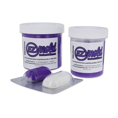 Westone EZ Mold Tub Set, Purple, 8oz Tub