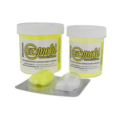 Westone EZ Mold Tub Set, Yellow, 8oz Tub