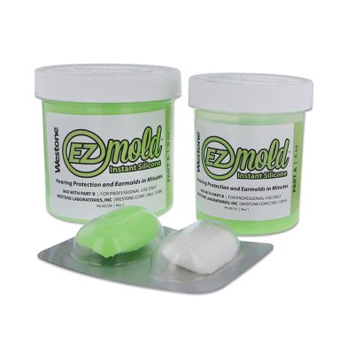 Westone EZ Mold Tub Set, Green, 8oz Tub