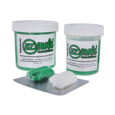 Westone EZ Mold Tub Set, Forest Green, 8oz Tub
