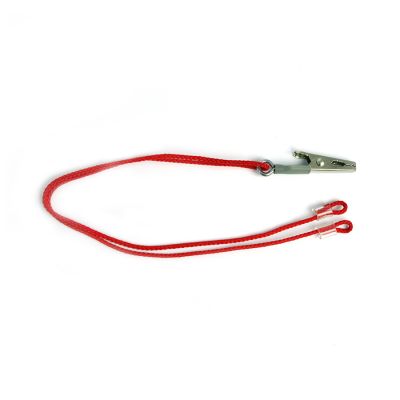 BTE Binaural OtoClip 55018 with Red Nylon Cord