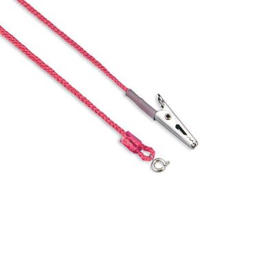 ITE Monaural OtoClip 55118, Red Nylon Cord