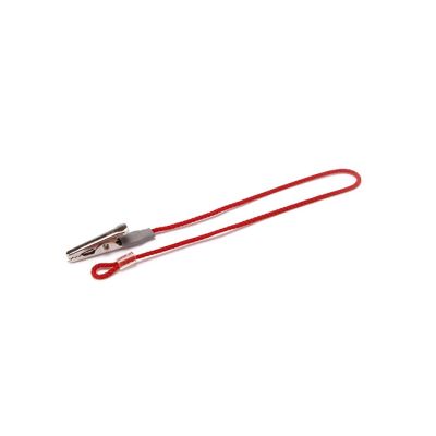 BTE Monaural OtoClip 54918, Red Nylon Cord