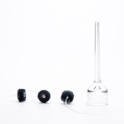 Vented Slim Foam PROS Oto-Dams, 9mm, Black, Pack of 24