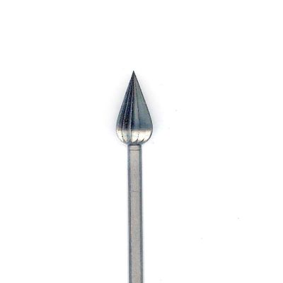 Flame Long Steel Bur 6mm, 78-060