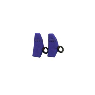 Ear Gear 57379 Micro Eyeglasses, Cordless, Binaural, Royal Blue