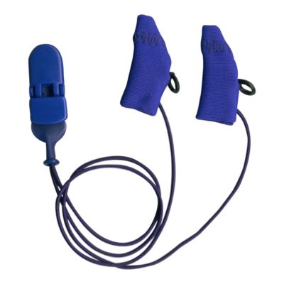 Ear Gear 57079 Mini Eyeglasses, Corded, Binaural, Royal Blue