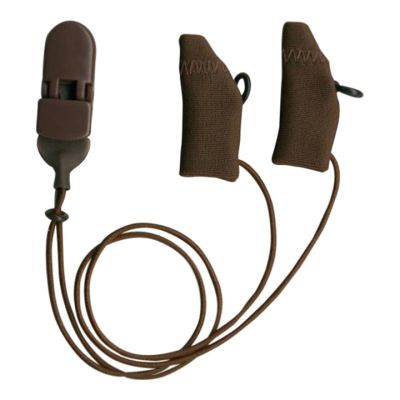 Ear Gear 57076 Mini Eyeglasses, Corded, Binaural, Chocolate Brown