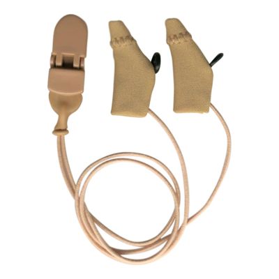 Ear Gear 57075 Mini Eyeglasses, Corded, Binaural, Beige
