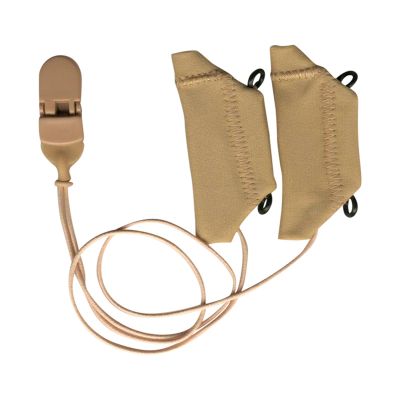 Ear Gear 57955 Cochlear Eyeglasses, Corded, Binaural, Beige