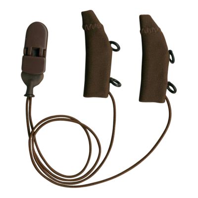 Ear Gear 57356 Original Eyeglasses, Corded, Binaural, Chocolate Brown