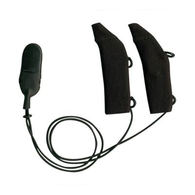Ear Gear 57810 FM Eyeglasses, Corded, Binaural, Black