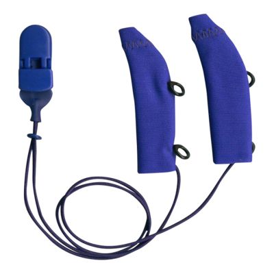 Ear Gear 57809 FM Eyeglasses, Corded, Binaural, Royal Blue