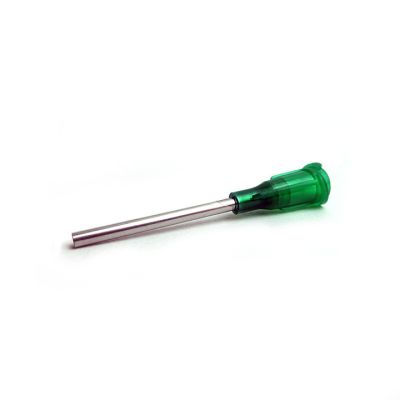14 ga Needle, 1", Olive