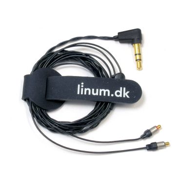 Linum 8010220 BaX Cable, T2 Connector, 3.5 mm TRS, Black color