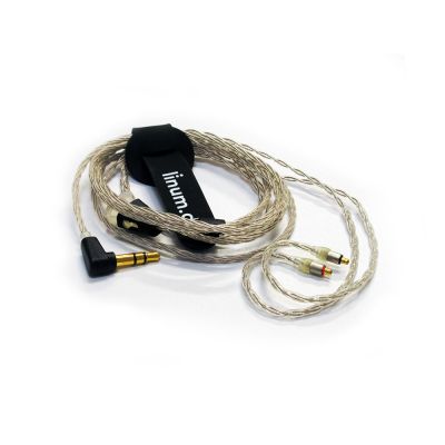 Linum 8000212 SuperBaX Cable, T2 Earhook, 3.5 mm TRS, Transparent