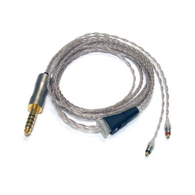 Linum 8000213 SuperBax Balanced Cable 4.4 mm TRRRS straight jack and T2 connector plugs