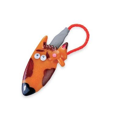 Binaural ITE Critter Clip, 15", Dogzilla, Orange Cord