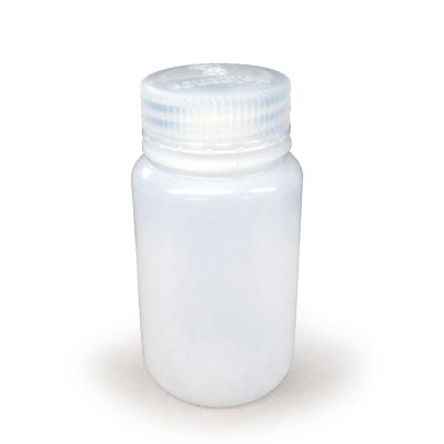 4oz Wide Mouth Polypropylene Bottle, Clear