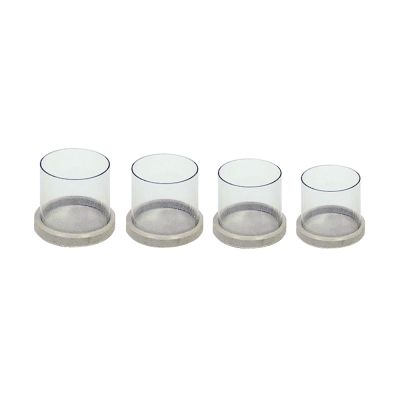 Dreve Investment Cuff Forms showing all sizes with bases.