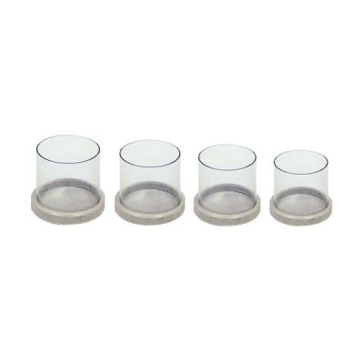 Dreve Investment Cuff Forms showing all sizes with bases.