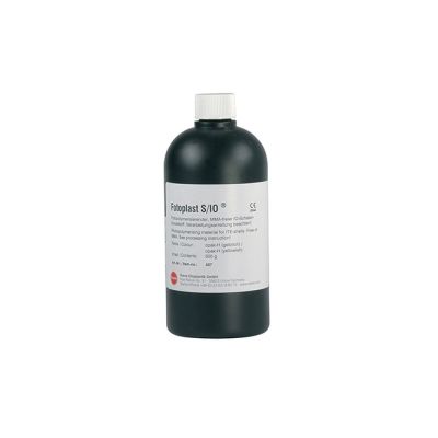 Dreve 4823 Fotoplast S IO, Red Transparent, 500g Bottle