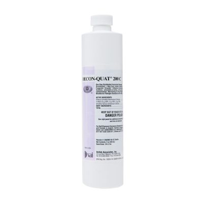 Decon-Quat 200C Ultrasonic Cleaner Concentrate, 8oz Bottle